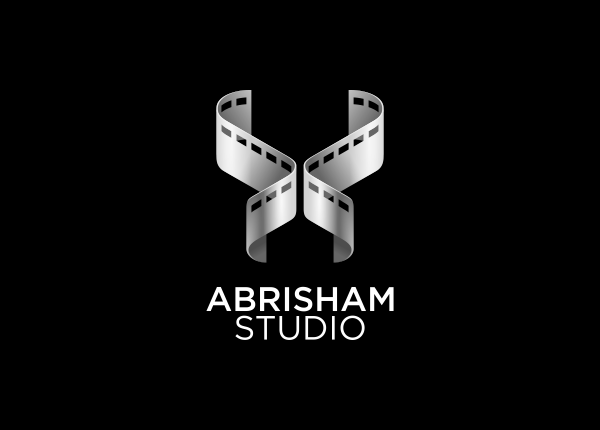 Abrisham studio navid SILK butterfly negative roll logo photo