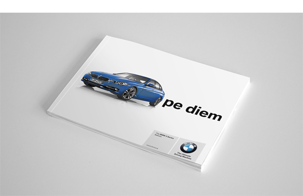 BMW Ireland pitch seize the day Car pe diem 3 Series car Auto