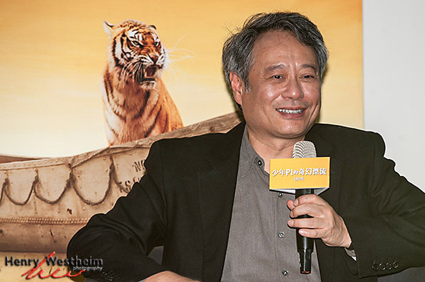 ang lee arts Entertainment culture movie life of pi ceremony Event press conference permiere Kaohsiung taiwan