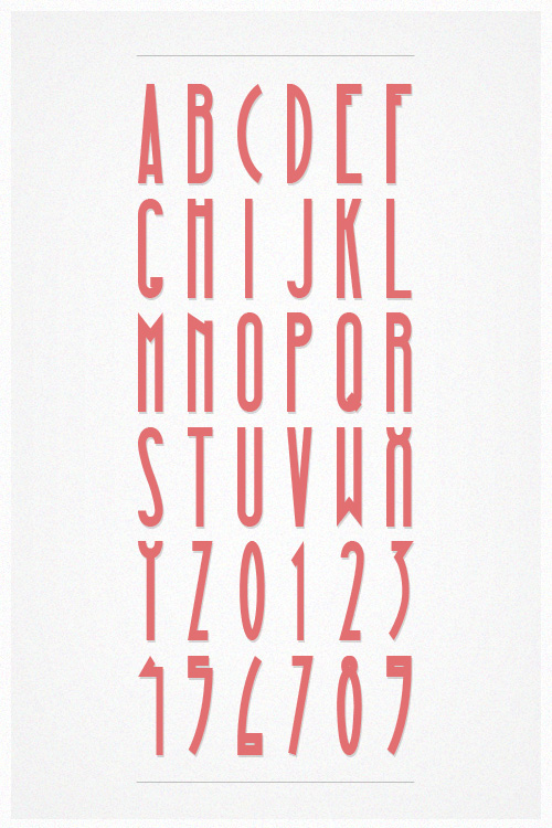 Moinzek free magna font vintage