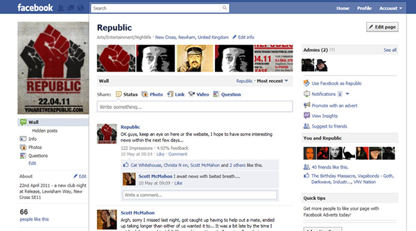 club night Promotion Republic revolution martial Web print Website flyer banner poster socail media
