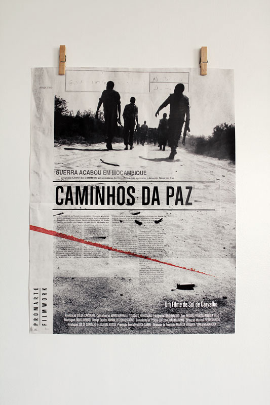 communication poster movie poster mozambique design