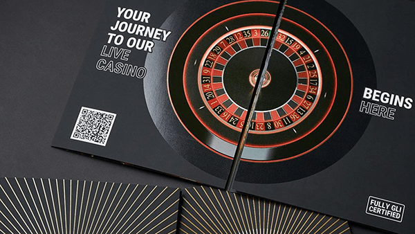 Live Casino Leaflet Design