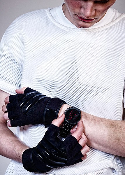 StylistRussell bespoke Made to Measure plastic exoskeleton