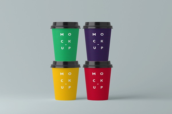Free Paper Cups Mock-up | PSD on Behance
