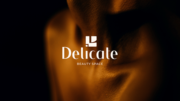 Logo for a beauty salon Delicate