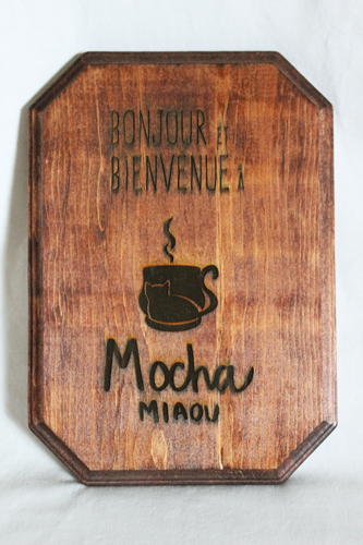 mocha miaou shelby vongroven logo brand identity cafe coffee shop Mug  membership card cat cafe  cats