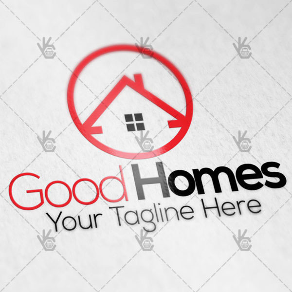 build building business company logo construction Elite Homes free logo Good Home professional