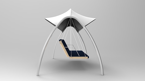 swing chair rocking Baru bed beach