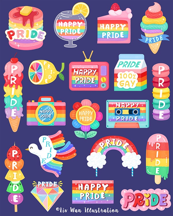 Snapchat Pride Stickers and Geofilters