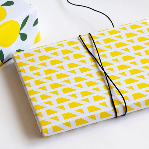 weave fabric lines Wrapping paper Wrap
