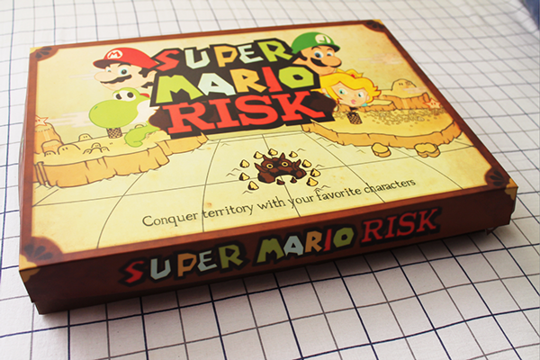 Super Mario Risk Juego De Mesa On Behance