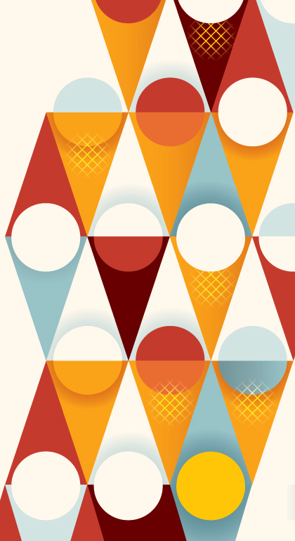 Adobe Portfolio Hansen's Ice Cream poster mads berg