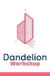 Adobe Portfolio dandelion Workshop Papeleria logo business card businesscard pattern