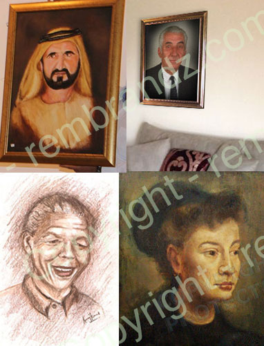 portraits caricature  