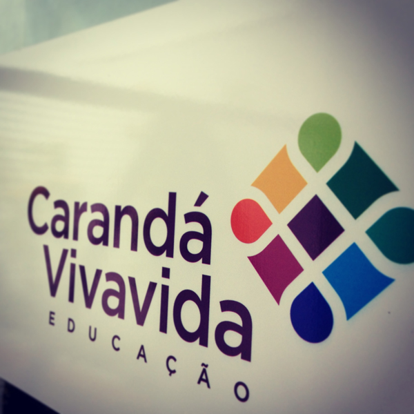 school  caranda vivavida  logo colorful escola kids