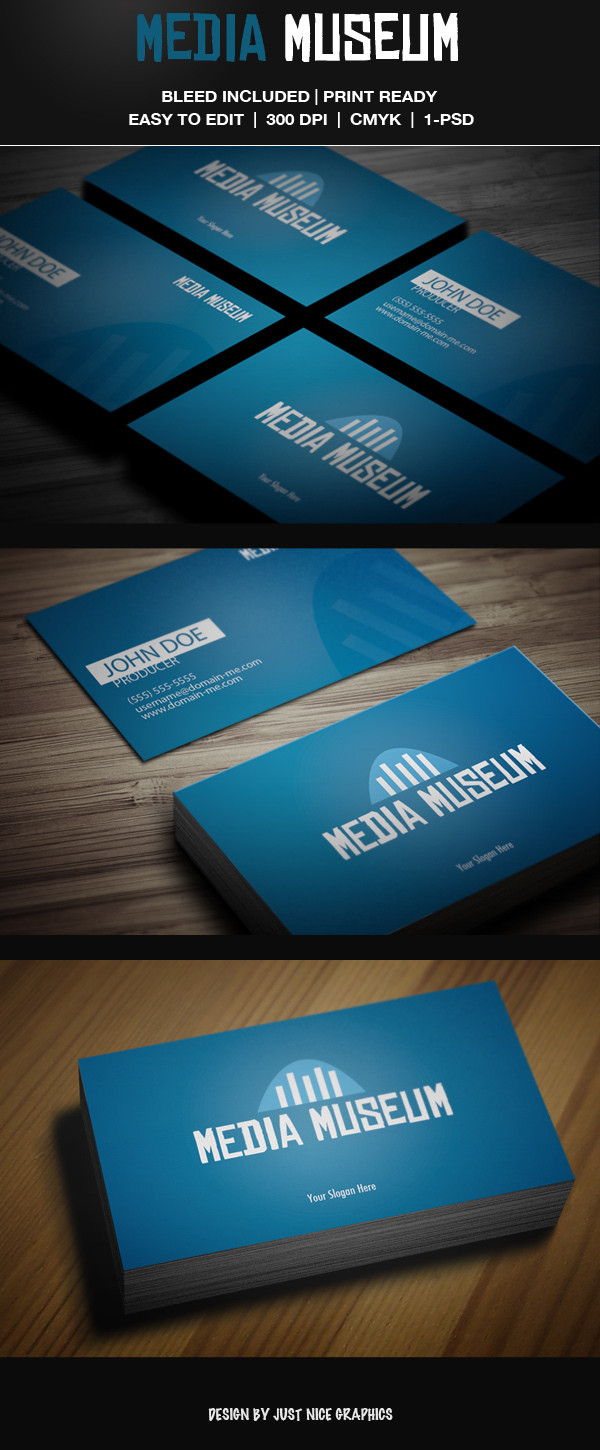 minimal  simple  blue  green  diziin  justnicegraphics  business card