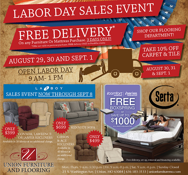 Labor Day Furniture Event On Behance