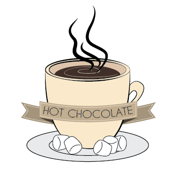 logo Cocoa Hot Chocolate Logo Design