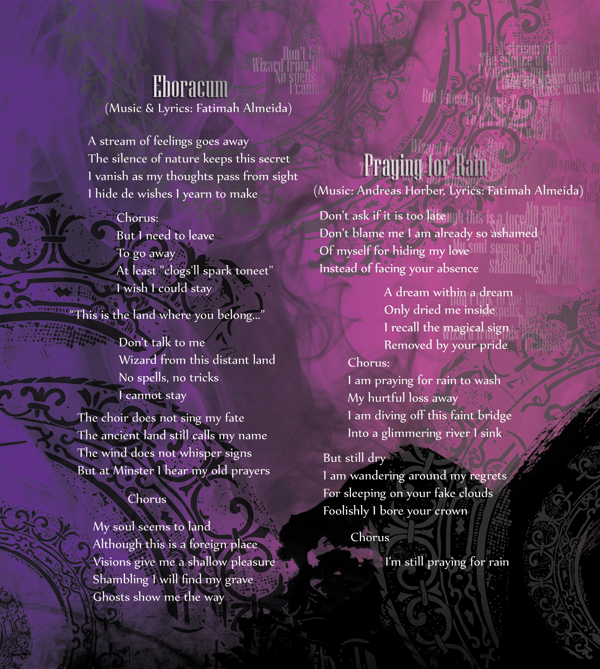 ebocarum cd art metal rock dark purple black guitar