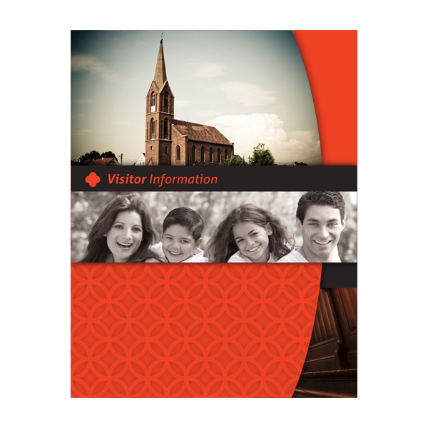 church business card template presentation folder Folders cards design templates psd photoshop visitor information steeple