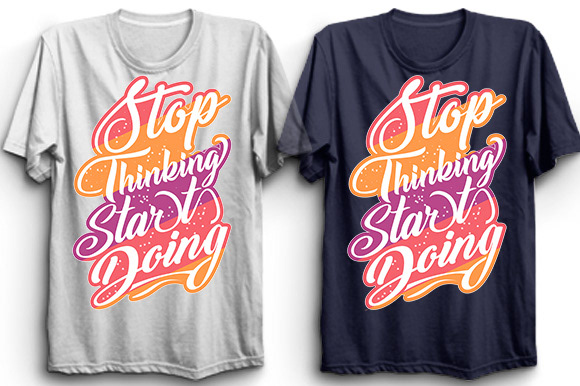 design doing Fashion  stop story t-shirt Thinking typography   vector