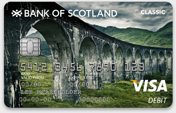 Bank Of Scotland Cards On Behance