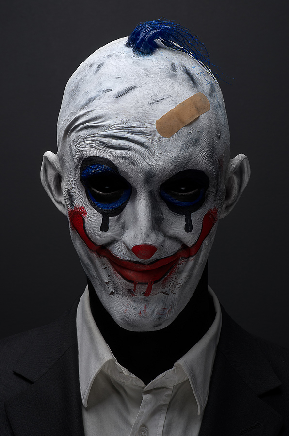 clown art makeup
