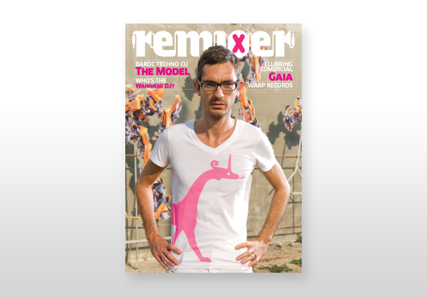 REMIX Remixer magazine club clubbing electronic Club culture the model drum'n'bass romania Layout