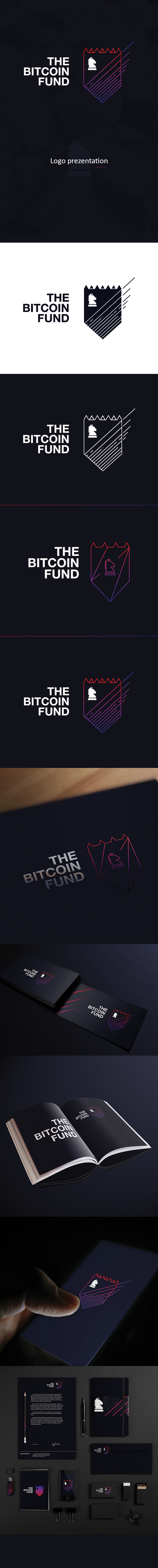 Bitcoins bitcoin fund horse shield Fund Stationary design fresh colours fresh logo