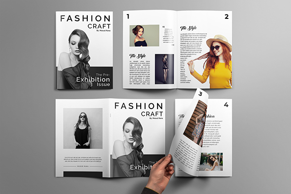 Fashion Magazine A4 on Behance