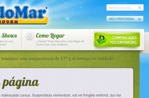 benidorm mundomar ux boilerplate html5 css UI JavaScript jquery expressionengine php mysql