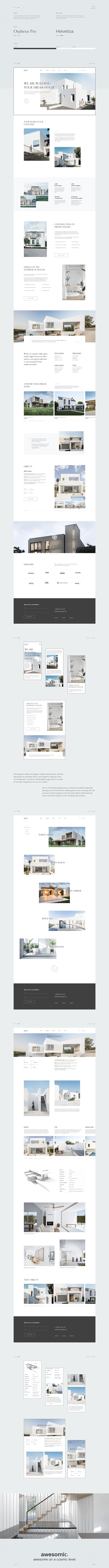 Website Design Concept — Construction Company