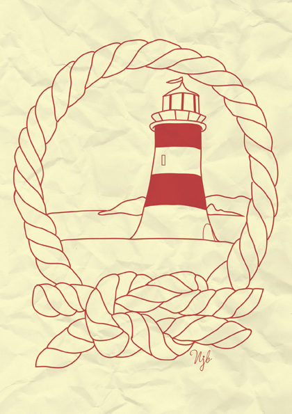 nautical  ship  lighthouse  Anchor boat knots