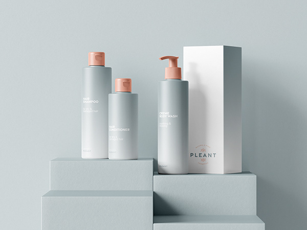 Pleant Cosmetics Branding