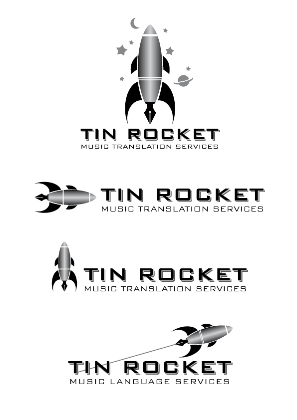 music web rocket Tin Rocket Space 