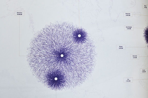 atlas www IP map maps Technology internet Google Trends twitter cyber crimes E COMMERCE world wide web infographics book