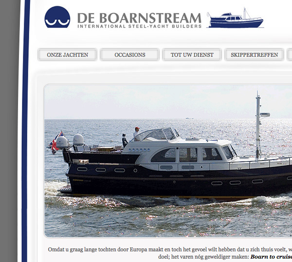 De Boarnstream Webdesign HTML css jeroen rijpstra Van der Let & Partners Identity