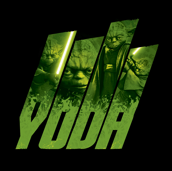 Yoda fan art by Ted Mininni