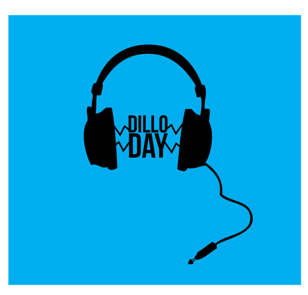 Mayfest Dillo Day northwestern university Tshirt Design headphones