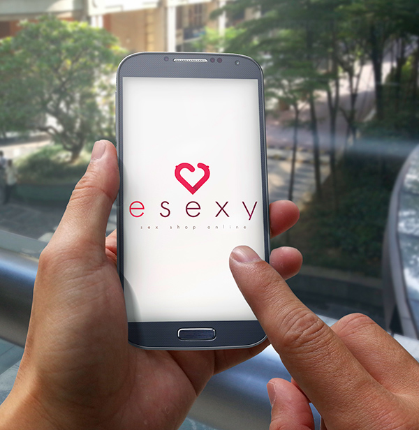 sex shop online brand logo Logotype symbol corporate identity Website mobile