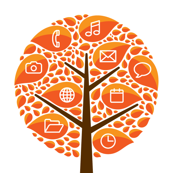 Tree  green leaves leaf seasons growth seedling phones icons logo sway Nature wood apps