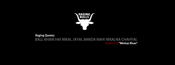 Raging Bulls football club facebook cover