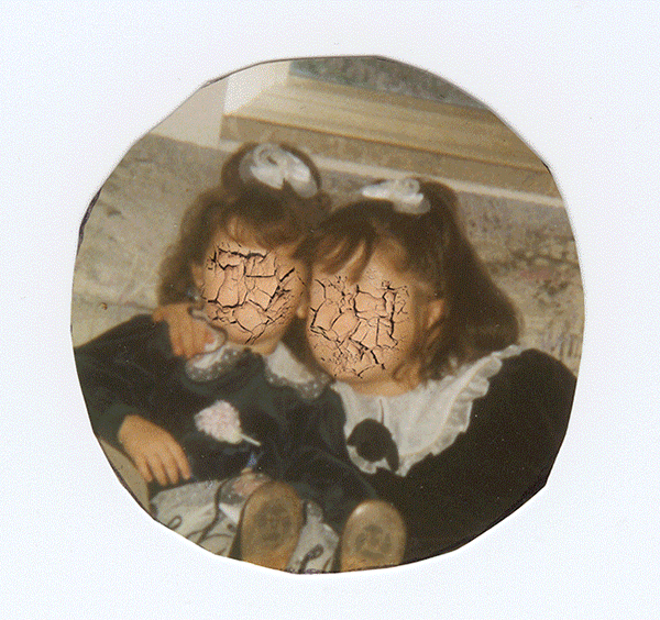 vintage Glitch animated gif memories family photoshop mixed media print portrait sandpaper analog collage anonymous shared