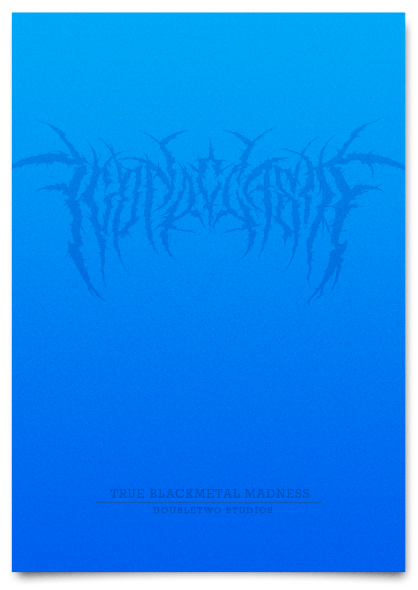 Blackmetal Deathmetal extreme logo gore rotten