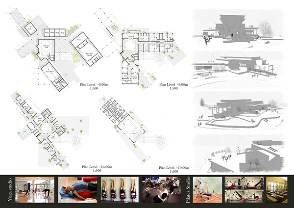 yoga centre architecture thesis