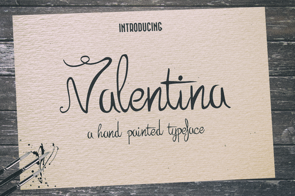 Hand Painted Script font Typeface hand drawn font hand painted typeface fonts