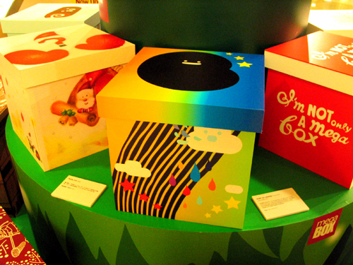 art graphic Christmas Exhibition  box