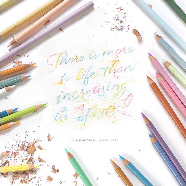 MircoQuotes lettering vincent van gogh John Muir NEIL ARMSTRONG Anais Nin shakespeare series Handlettering emily dickinson watercolor type