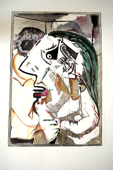 sketch nude draw nudes stilllife Picasso fragments Watercolours abstract art eye body soul headspace woman